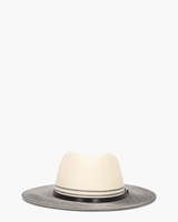 Bella Off-White/Zwart Hoed