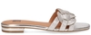 Bibi Lou 868Z00HG Zilver Damesslippers