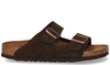 Birkenstock Arizona Donkerbruin Herensandalen