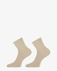 Blackpool 2-Pack Beige Damessokken