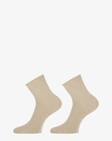 Blackpool 2-Pack Beige Damessokken