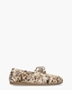 Boat Loafer Hairy Pony Bruin/Off-White Dames Veterschoenen