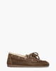 Boat Loafer Shearling Dames Veterschoenen