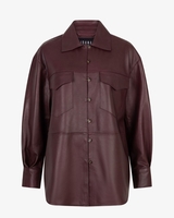 Bodi Bordeauxrood Damesblouse