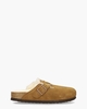 Boston Shearling Cognac Damesslippers
