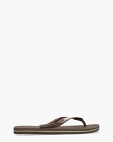 Brasil Logo Donkerbruin Herenslippers