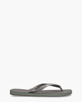 Brasil Logo Grijs Herenslippers