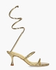 Brindisi Goud Damessandalen
