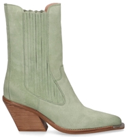 Bronx Low-Kole Metal Toe Lichtgroen Dames Chelseaboots