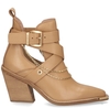 Bronx New-Kole Gesp Bruin Dames Enkelboots