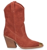 Bronx New-Kole Metal Toe Roest Dames Enkelboots