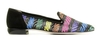 Brunate 11554 Zwart/Multicolor Damesloafers