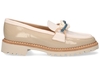 Brunate 11731 Beige/Wit Damesloafers