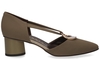 Brunate 50819 Groen Damespumps