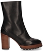 BRV B4897 Zwart Dames Enkelboots