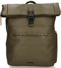 Burkely Moving Maddox Backpack Rolltop Groen Tas