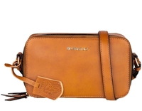 Burkely Parisian Paige Crossover Box Bag Cognac Tas