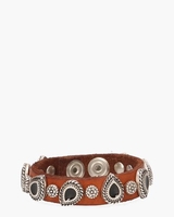 C010370ND Cognac/Zwart Armband