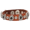 Campomaggi C010370ND Cognac/Zwart Armband