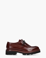 Carrie 3225 Bordeauxrood Dames Veterschoenen