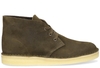 Clarks Desert Coal Groen Heren Veterboots