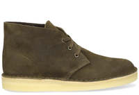 Clarks Desert Coal Groen Heren Veterboots