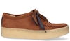 Clarks Wallabee Cup Cognac Heren Veterschoenen