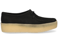 Clarks Wallabee Cup Zwart Dames Veterschoenen