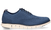 Cole Haan Zerogrand Stitchlite Blauw Heren Veterschoenen