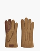 Contrast Sheepskin Tech Glove Chestnut Herenhandschoenen