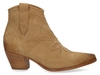 Curiosite 1517 Bruin Dames Enkelboots