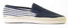 Cypres Kenno-3 Blauw/Wit Herenloafers