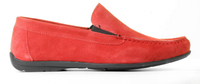 Cypres Klaasjan Rood Herenloafers