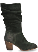 Cypres Liva Donkergroen Damesboots