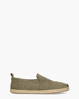 Deconstructed Alpargata Groen Herenloafers
