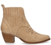Di Lauro Maisy Lichtbruin Dames Enkelboots