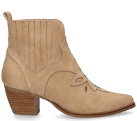 Di Lauro Maisy Lichtbruin Dames Enkelboots