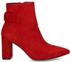 Di Lauro Naima Rood Dames Enkelboots
