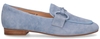 Di Lauro Omay Lichtblauw Damesloafers
