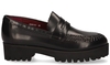 Di Lauro PR13 Zwart Damesloafers
