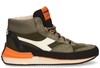 Diadora Heritage Equipe Mid Mad Italia Nubuck Groen