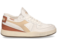 Diadora Heritage Mi Basket Row Cut Used Off-White/Beige
