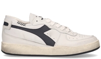 Diadora Heritage Mi Basket Row Cut Used Wit/Donkerblauw