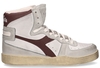 Diadora Heritage Mi Basket Used Off-White/Donkerbruin