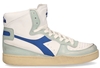 Diadora Heritage Mi Basket Used Wit/Blauw
