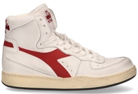 Diadora Heritage Mi Basket Used Wit/Rood