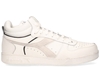 Diadora Sport Magic Basket Demi Cut Icona Leather Wit