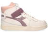 Diadora Sport Mi Basket Mid Icona Wit/Paars