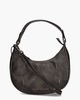 Distress Deon Shoulder Bag Zwart Tas