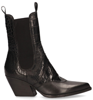 Elena Iachi E2479 Zwart Dames Chelseaboots